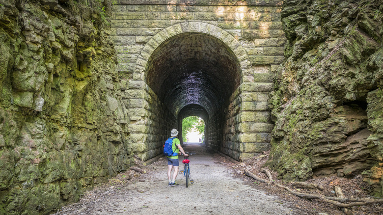 tunnel on katy trail