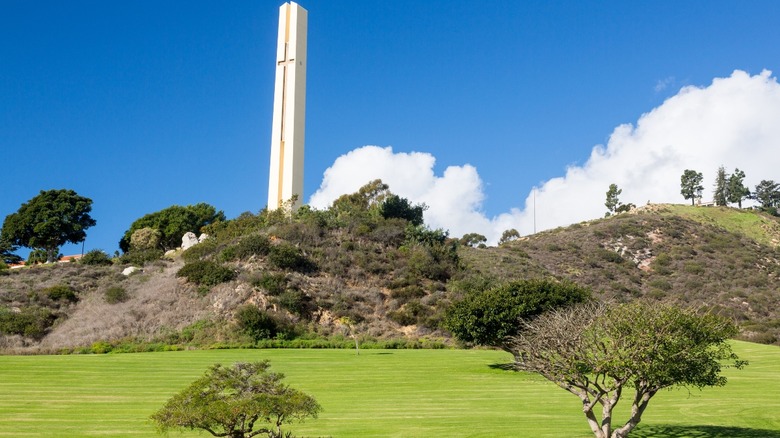 sprawling fields on the Pepperdine University campus