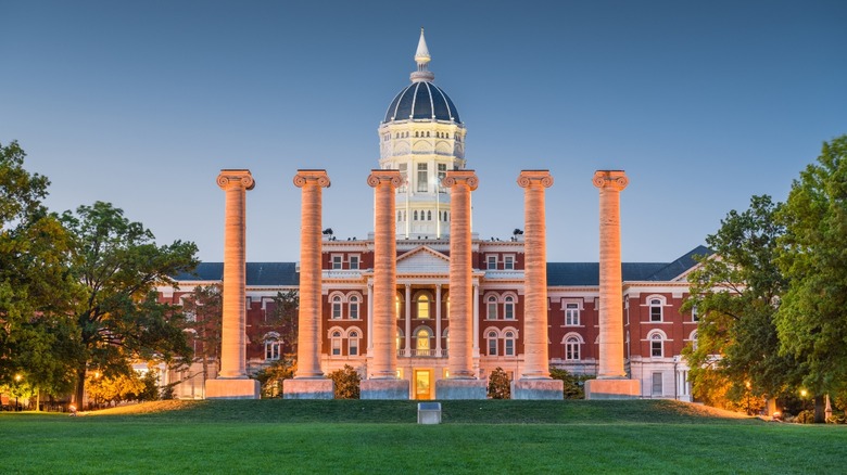 Francis Quadrangle at the University of Missouri