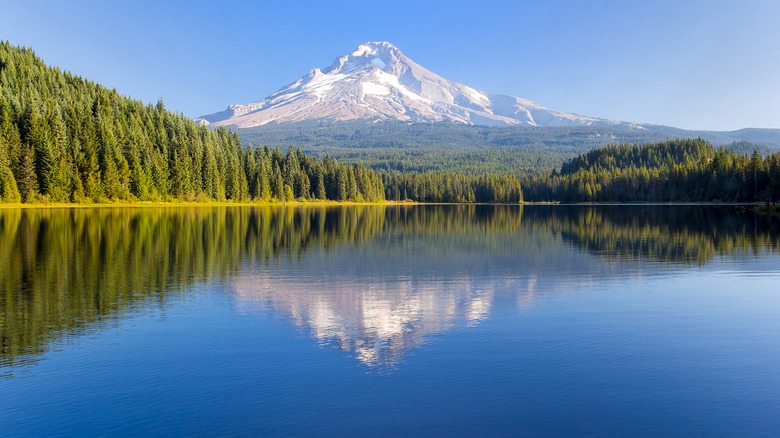 Trillium Lake and Mount Hood