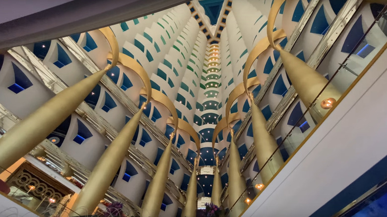 Lobby at Burj Al Arab