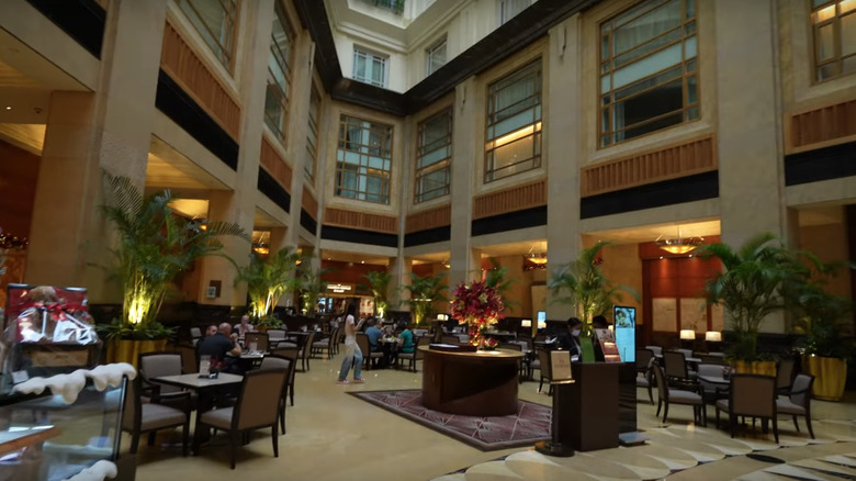 Atrium at Fullerton Hotel Singapore