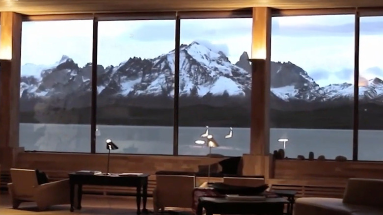 View from Tierra Patagonia lobby