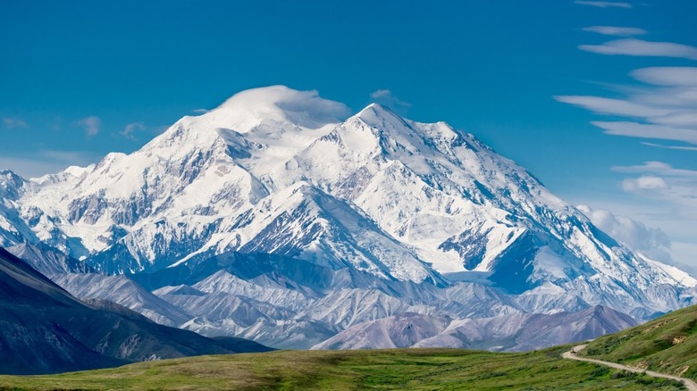 Denali mountain peak