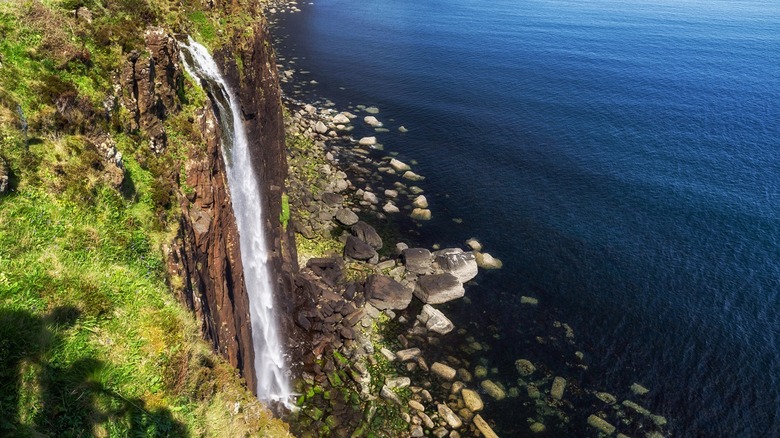 Mealt Falls in Scotland