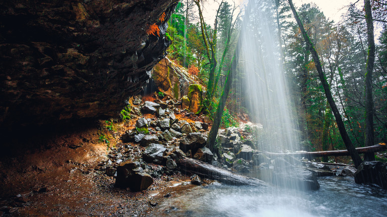 Hedge Creek Falls, California