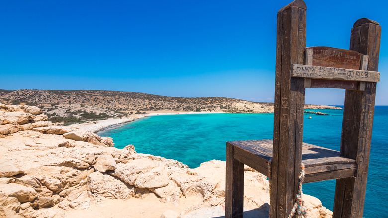 coastline of Gavdos Island