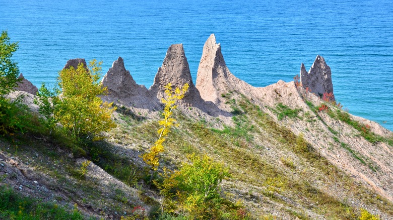 Spires of Chimney Bluffs