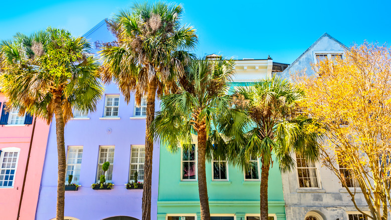 Rainbow Row, Charleston