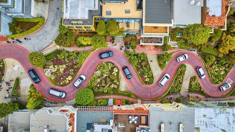 Lombard Street in San Francisco