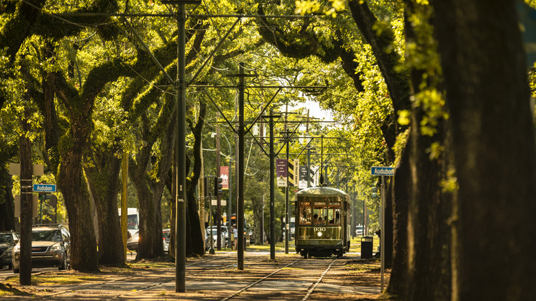 St. Charles streetcar, New Orleans