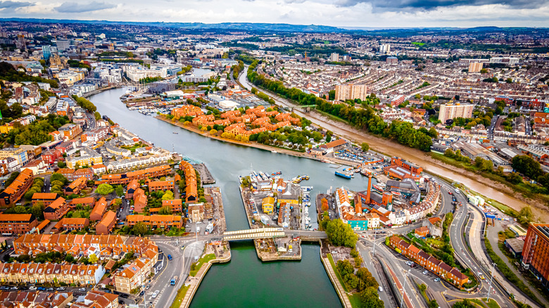 aerial photo Bristol