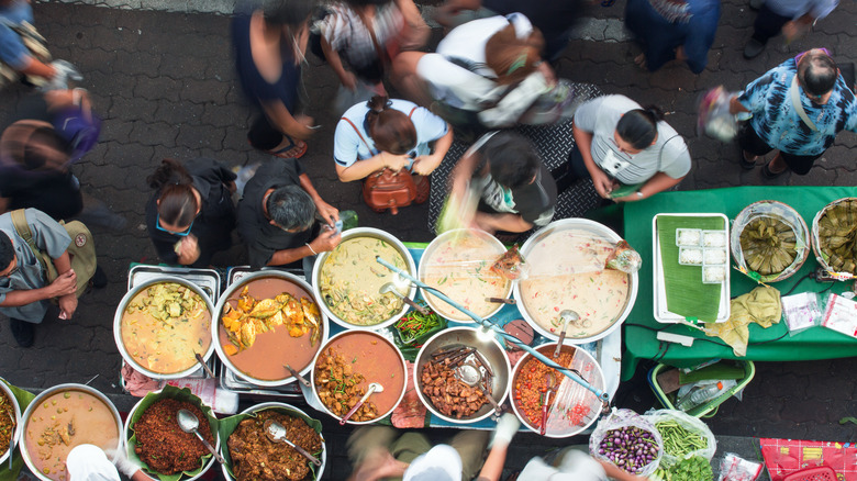 Street food stall in Bangkok