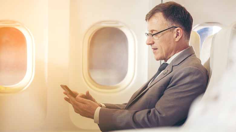 American Airlines passenger