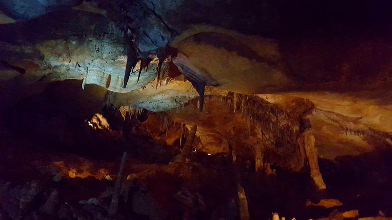 Stalactites in Colorado cave