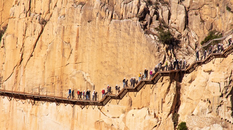 Walking path on Caminito 