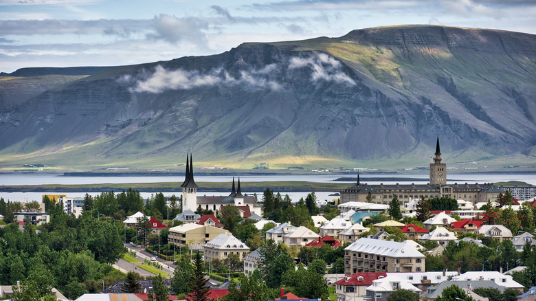 Rykjavik in warmer weather