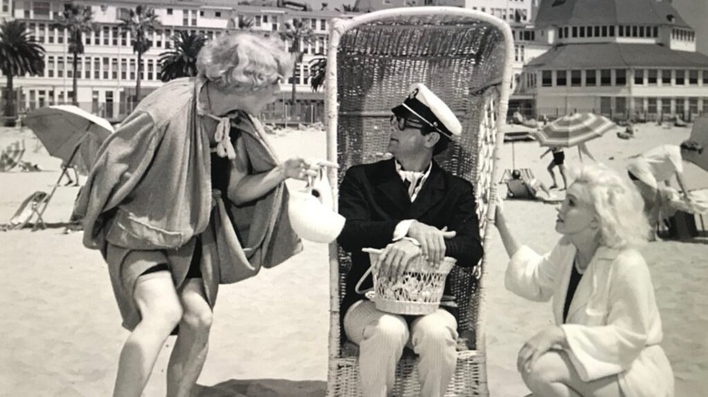Marilyn Monroe, Tony Curtis and Jack Lemmon in Some Like It Hot