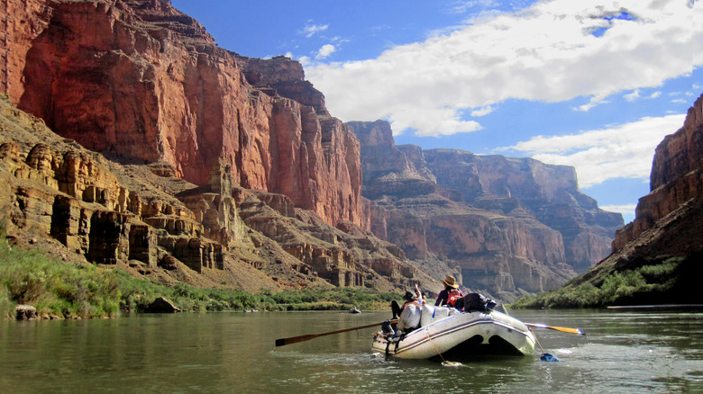 Grand Canyon Colorado River Raft