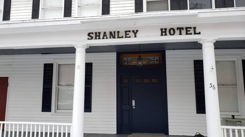 Front of the Shanley Hotel