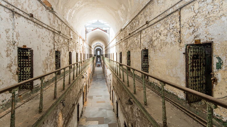 Cells in Eastern State Penitentiary