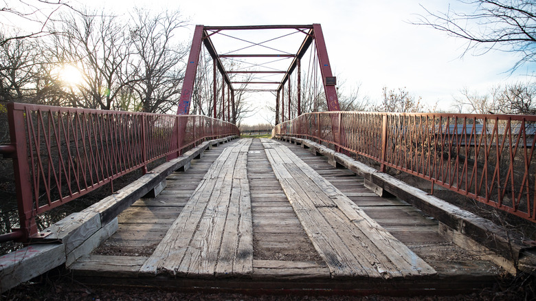 Goatman's Bridge in the daytime