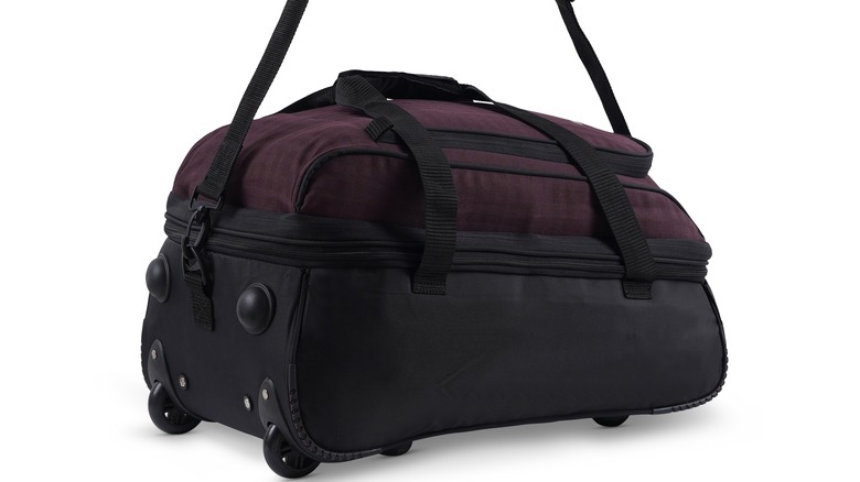 a roller duffle bag