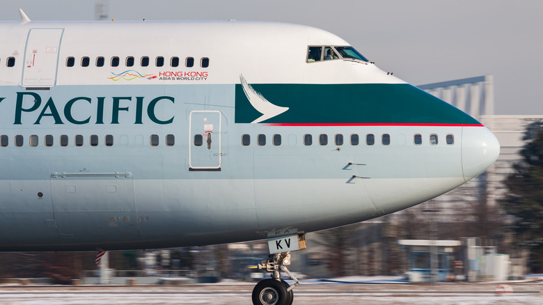 Cathay Pacific plane