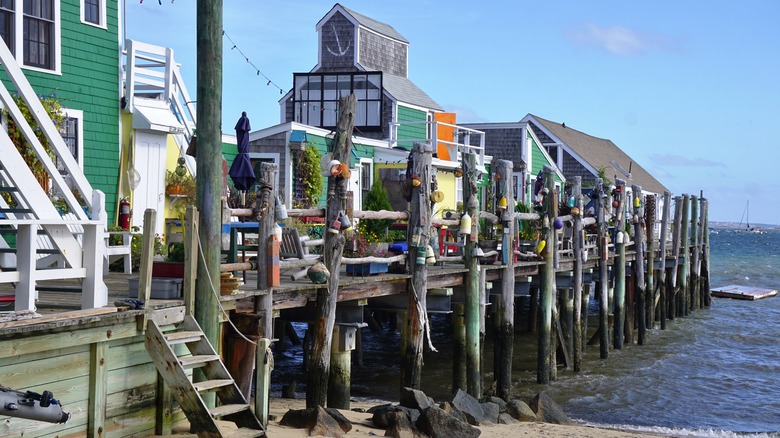 A pier in Provincetown
