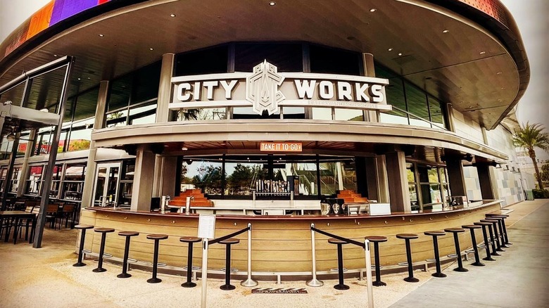 City works entrance