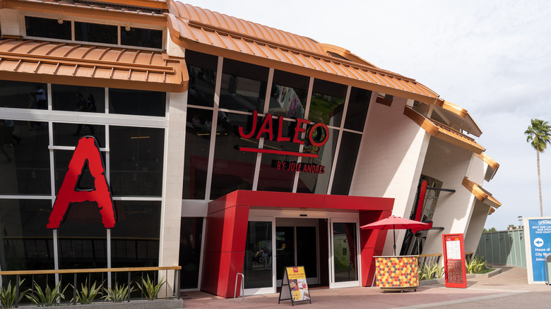 Outside of Jaleo Restaurant