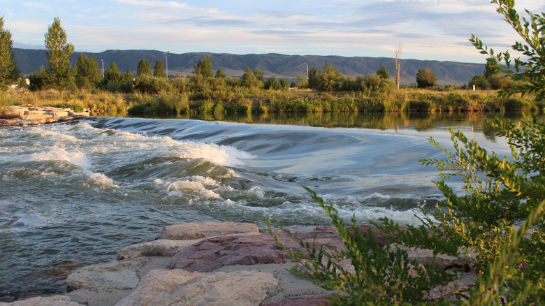 platte river bank view