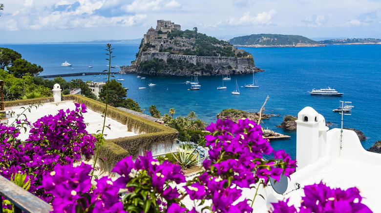 A view from Ischia, Italy