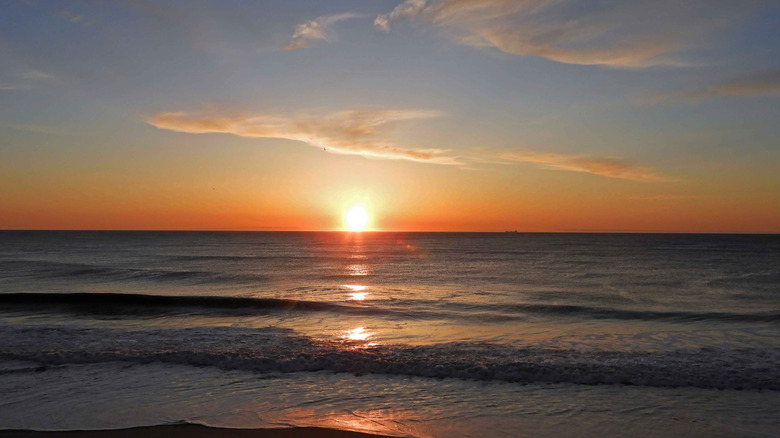 sunset at Rehoboth Beach