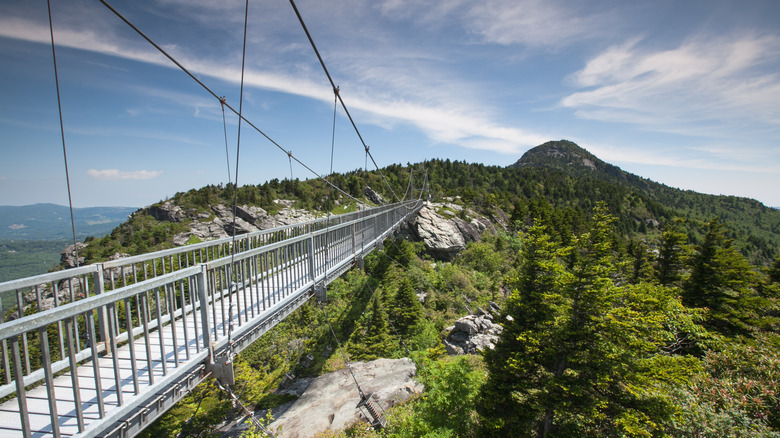 Mile High Swinging Bridge