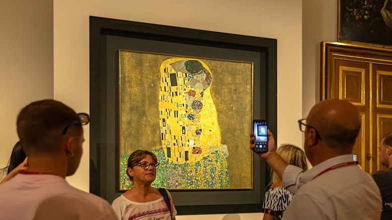 Gustav Klimt's The Kiss