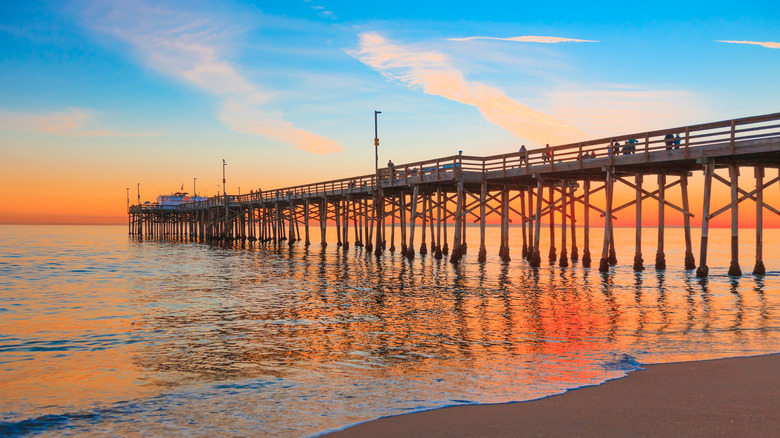 Newport Beach, California pier