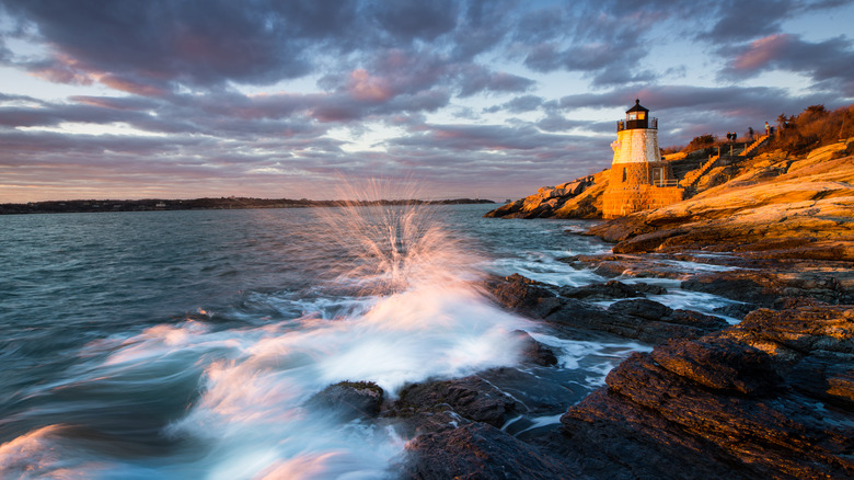 Newport, Rhode Island lighthouse
