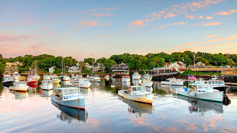 boats by Ogunquit, Maine