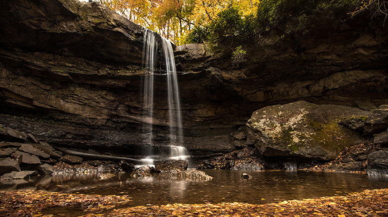 Cucumber Falls in Ohiopyle State Park