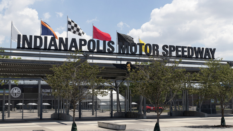 Entrance to Indianapolis Motor Speedway