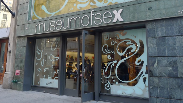 outside of Museum of Sex