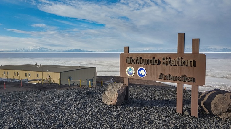 McMurdo Station in Antarctica