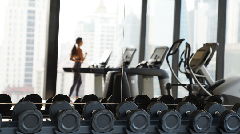 Hotel gym