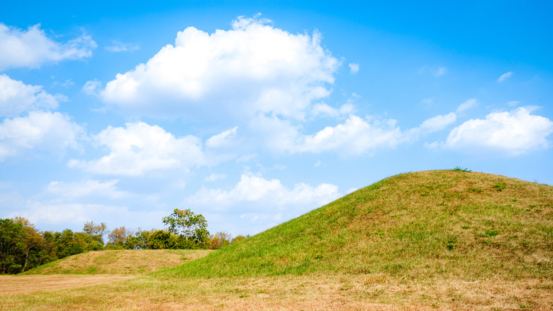 Hopewell mound in Ohio