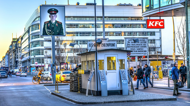 Checkpoint Charlie in Germany today