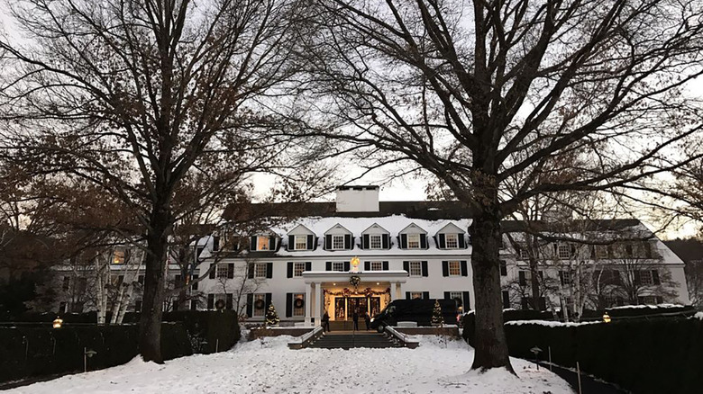 Woodstock Inn & Resort in the winter