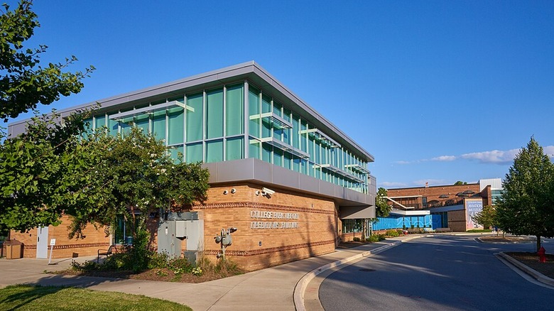 College Park Airport building