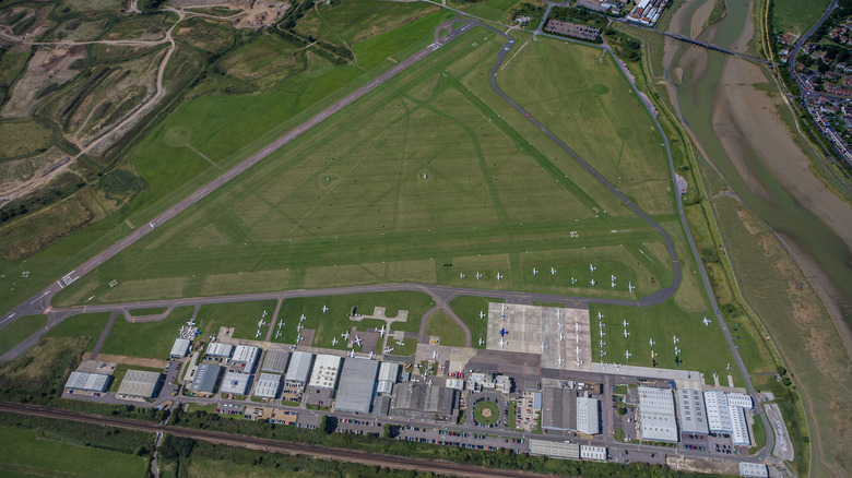 Shoreham Airport from above