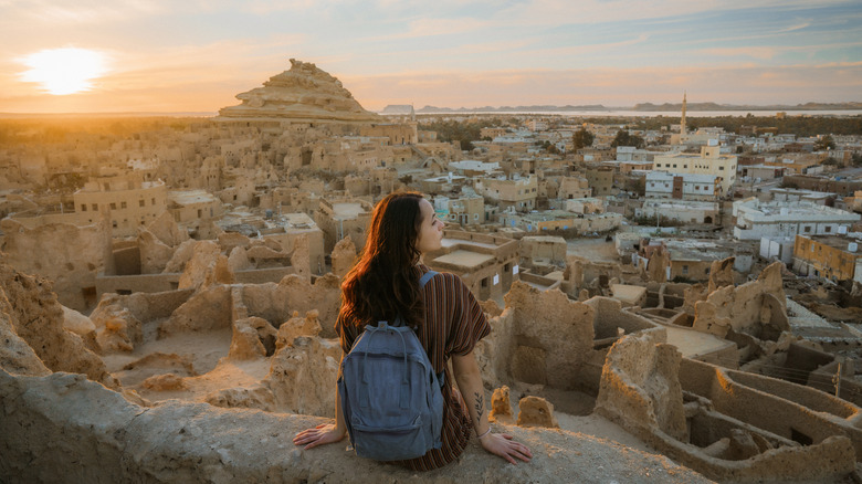 woman in Siwa Oasis, Egypt